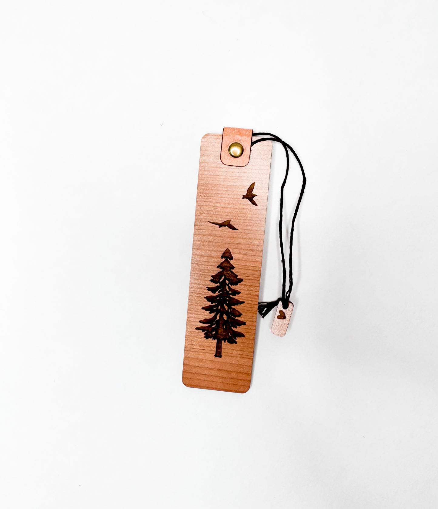 Handcrafted Cherry Wood Bookmarks