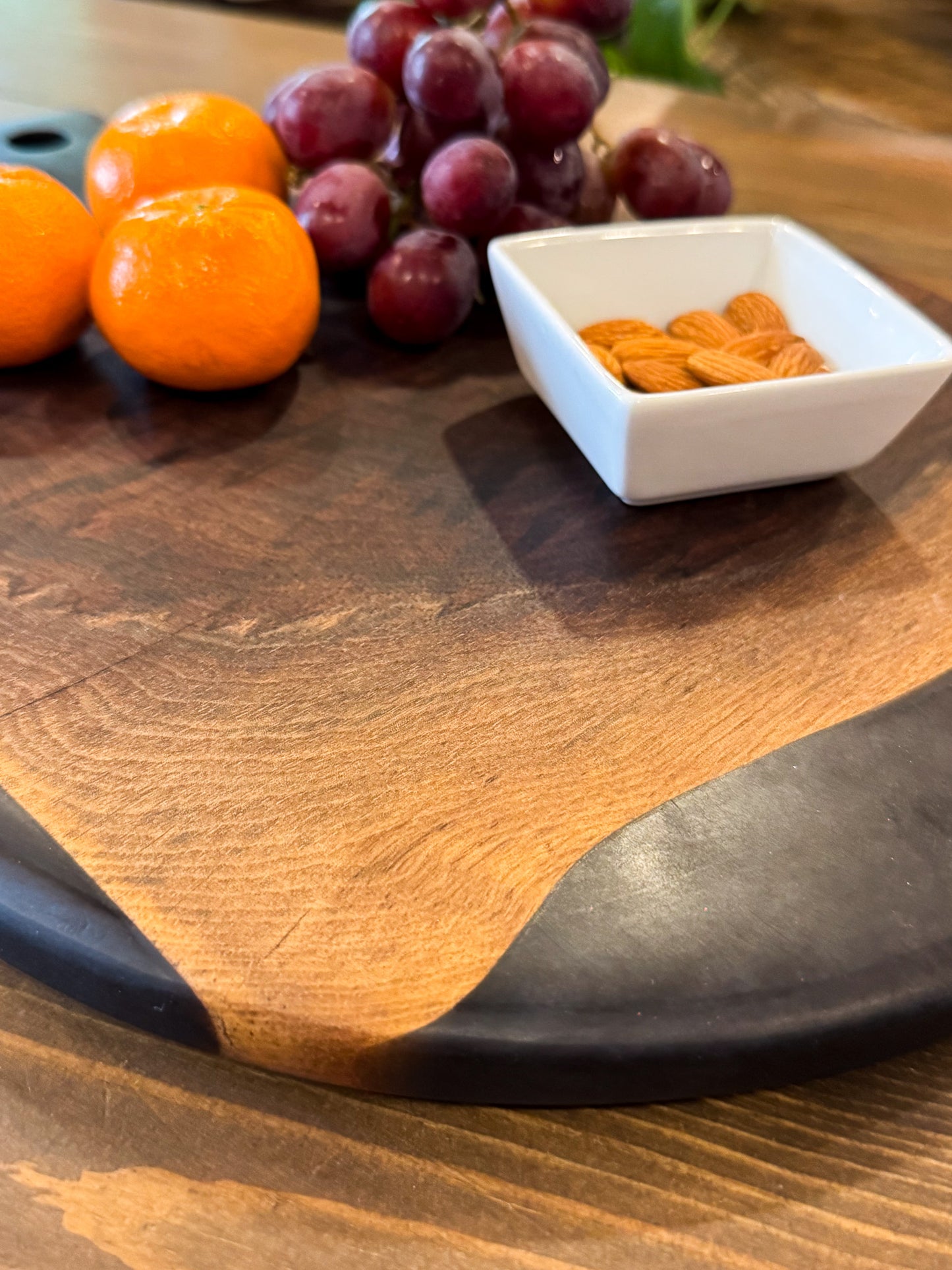 Black Walnut & Epoxy Charcuterie Board