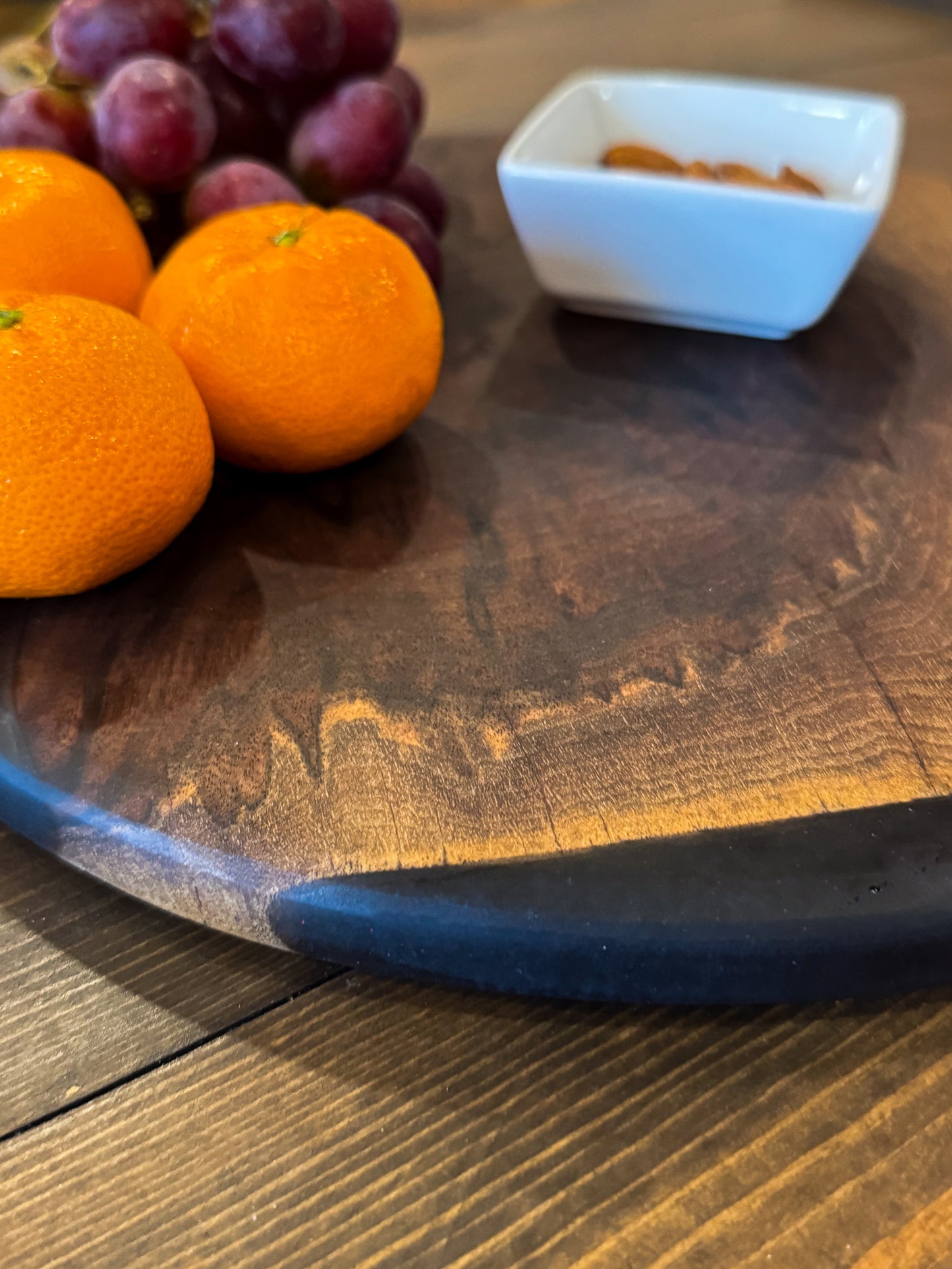 Black Walnut & Epoxy Charcuterie Board