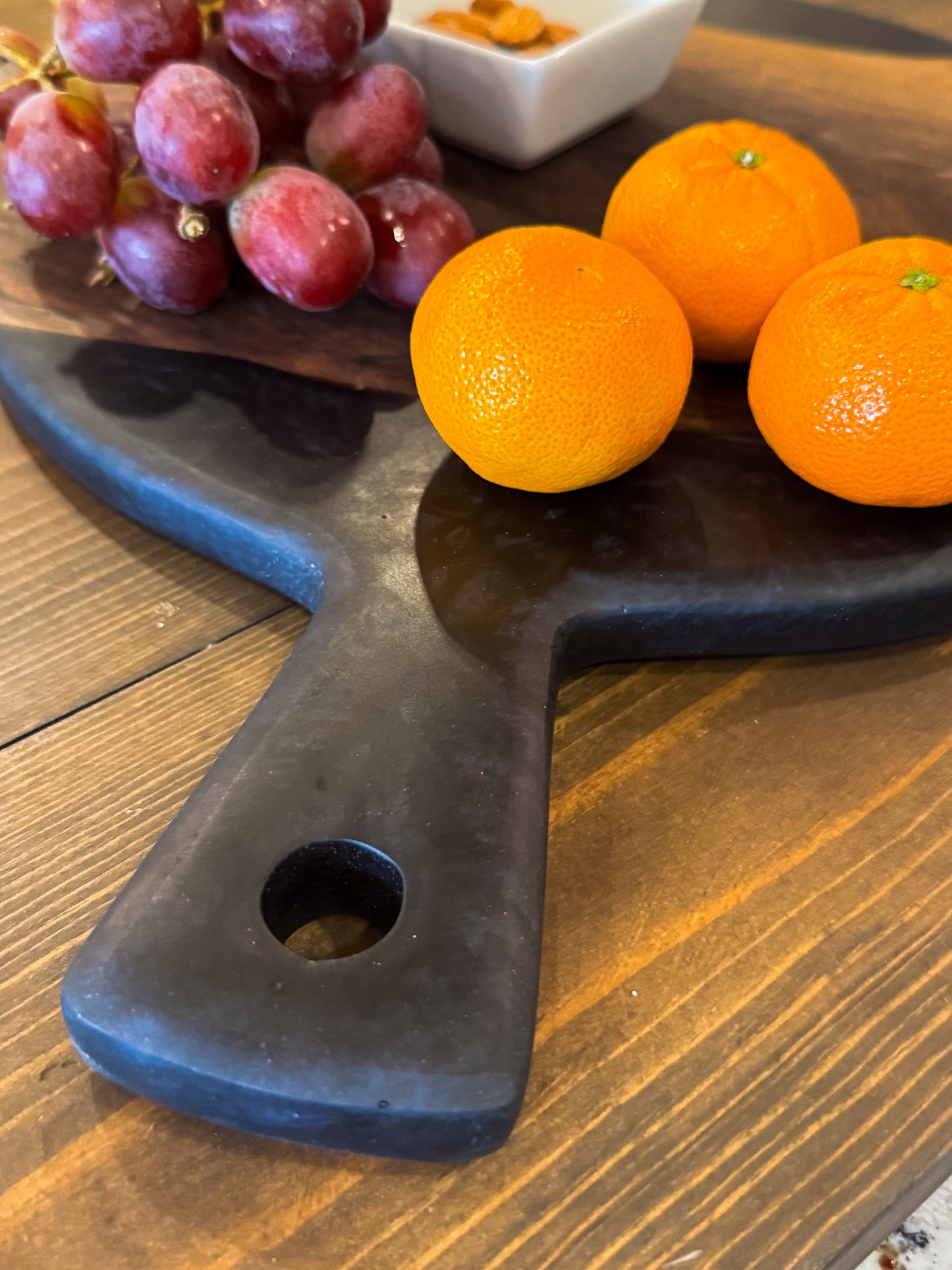Black Walnut & Epoxy Charcuterie Board