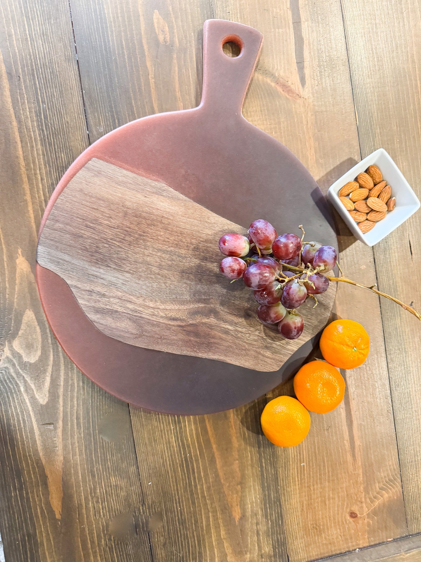Maple & Epoxy Charcuterie Board