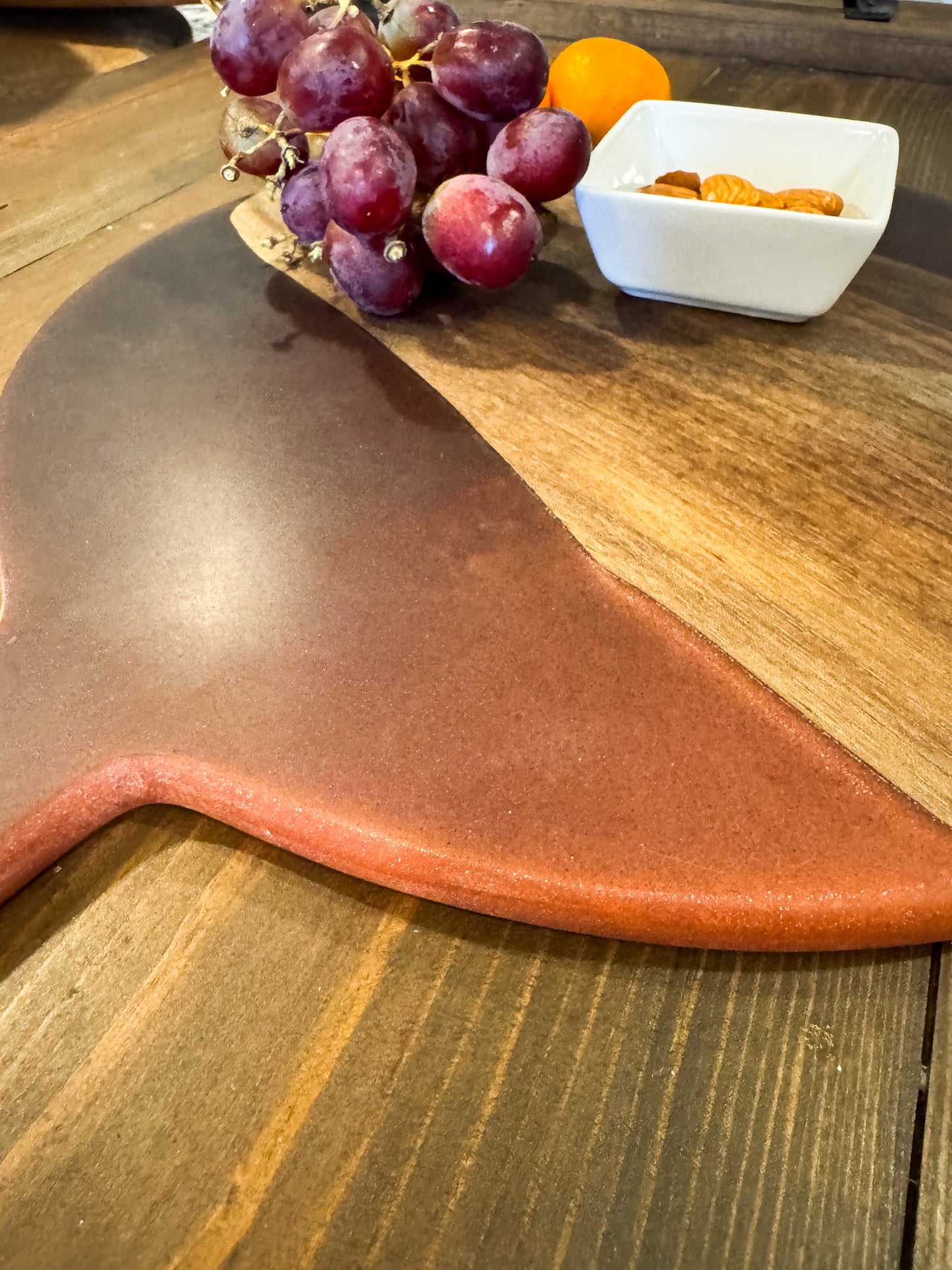 Maple & Epoxy Charcuterie Board