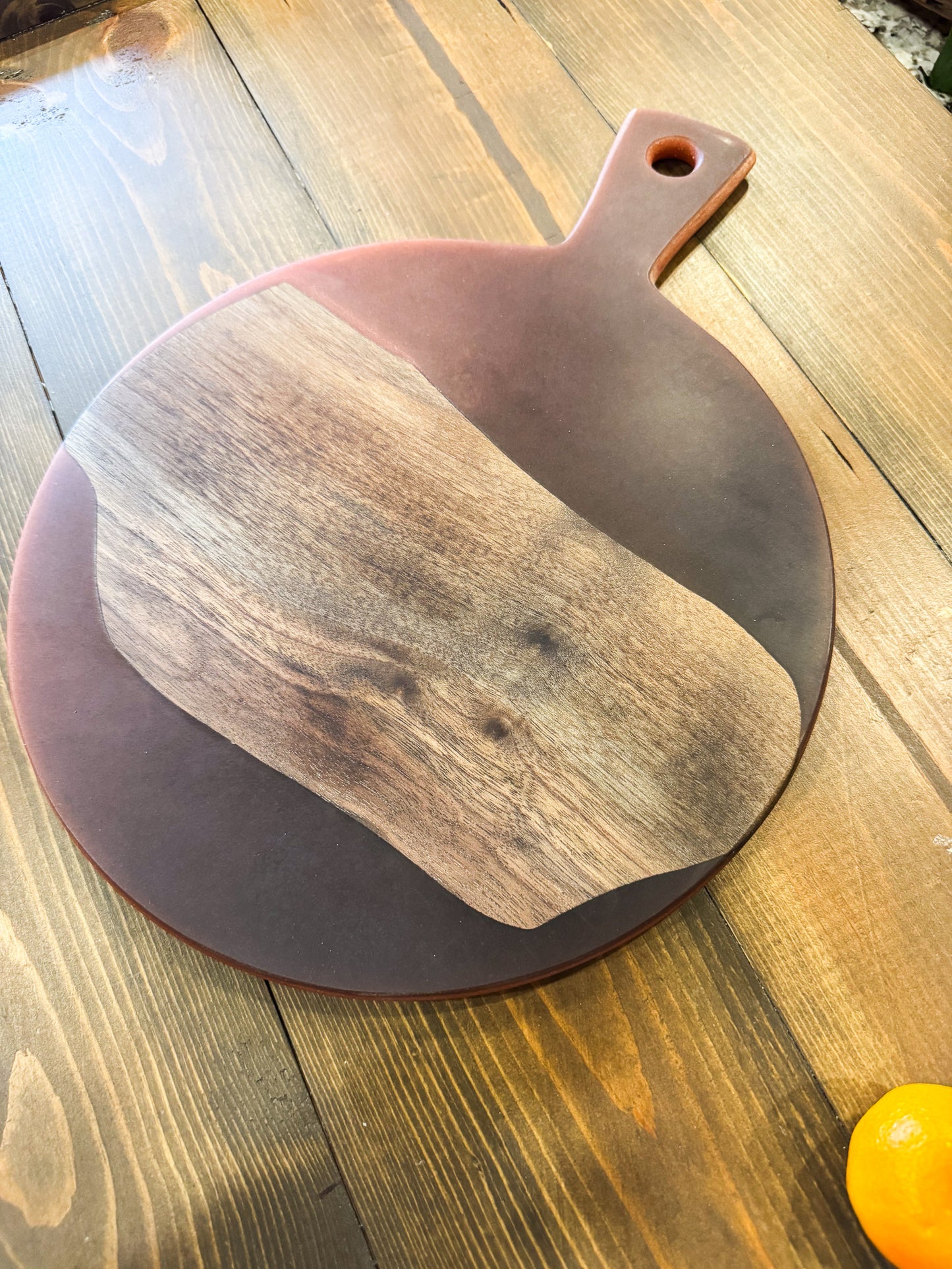 Maple & Epoxy Charcuterie Board