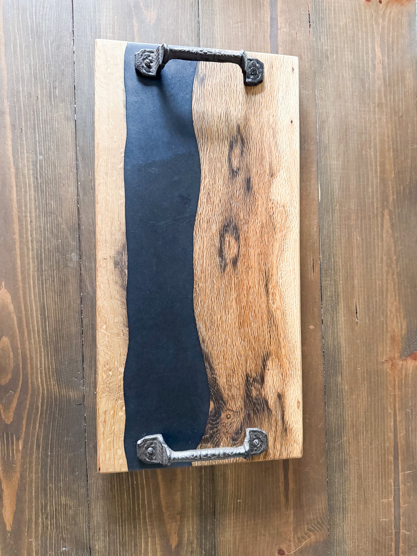 Oak & Epoxy Charcuterie Board or Tray