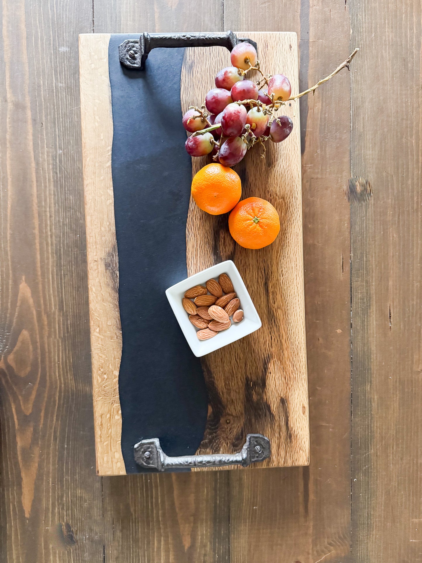 Oak & Epoxy Charcuterie Board or Tray