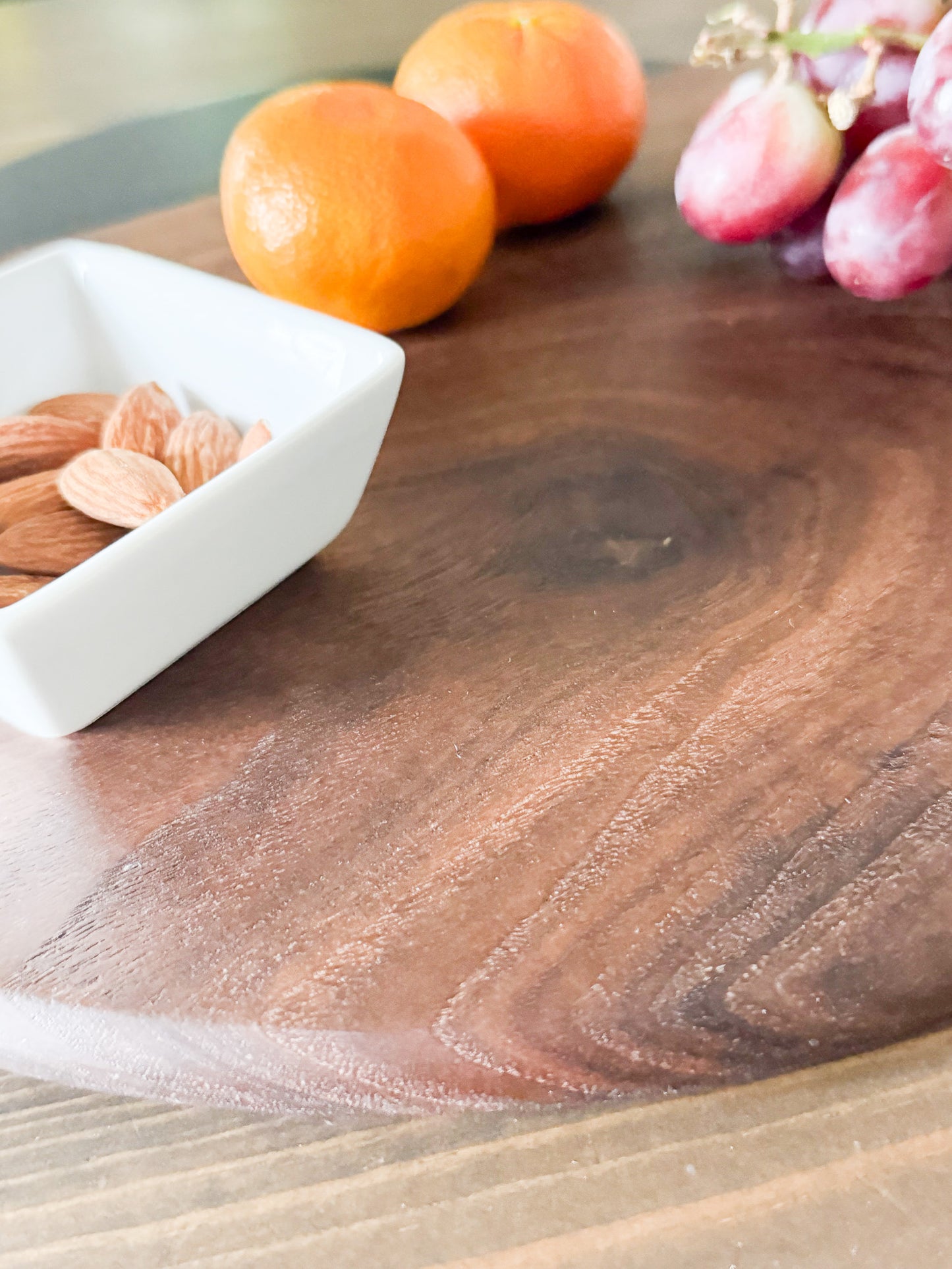 Black Walnut & Epoxy Charcuterie Board