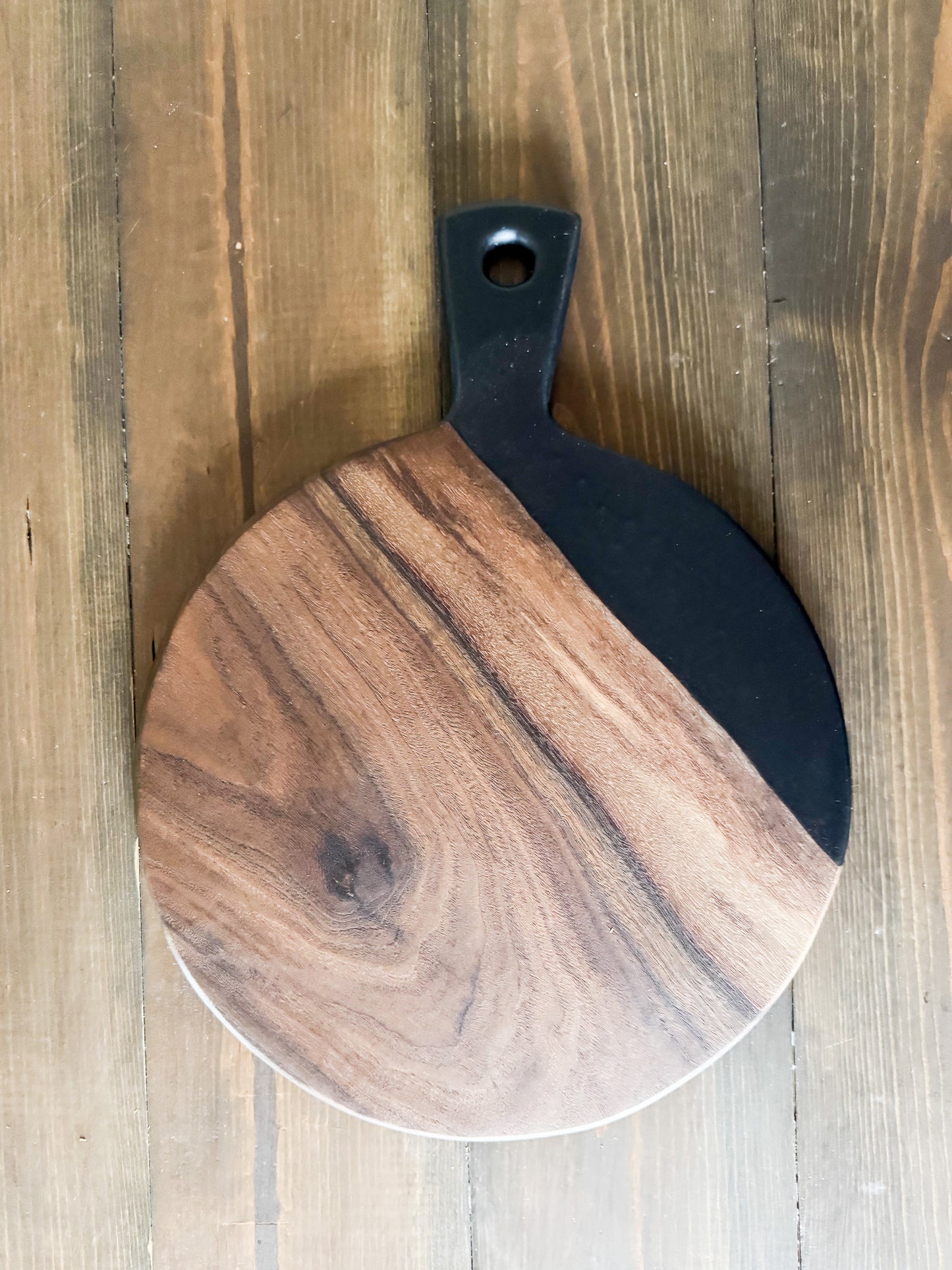 Black Walnut & Epoxy Charcuterie Board