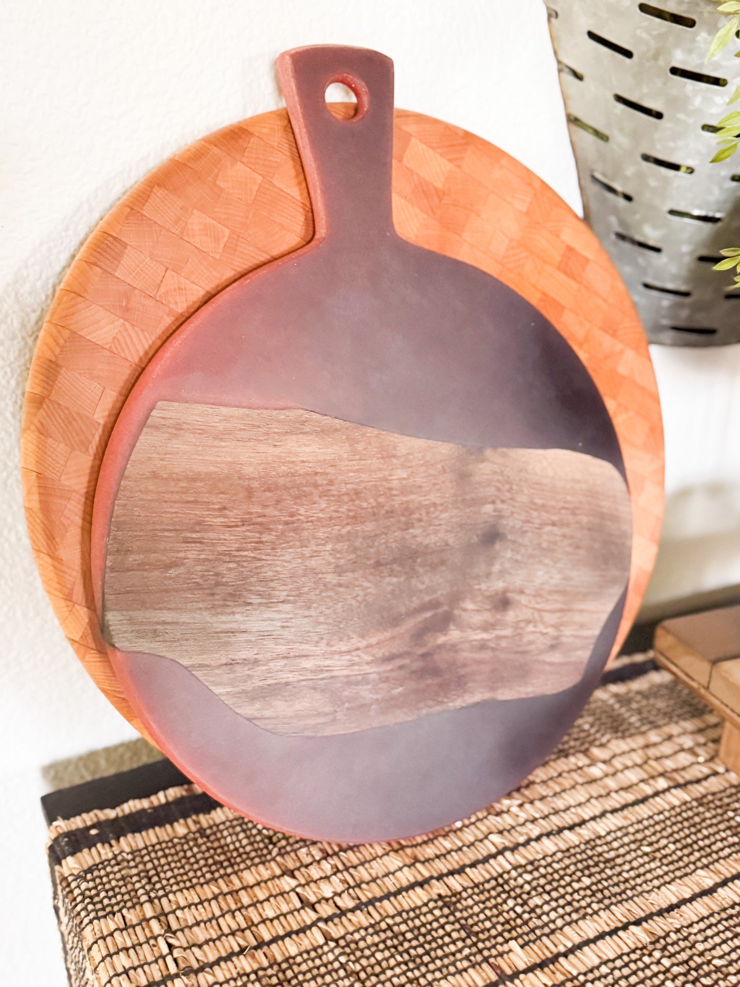 Maple & Epoxy Charcuterie Board
