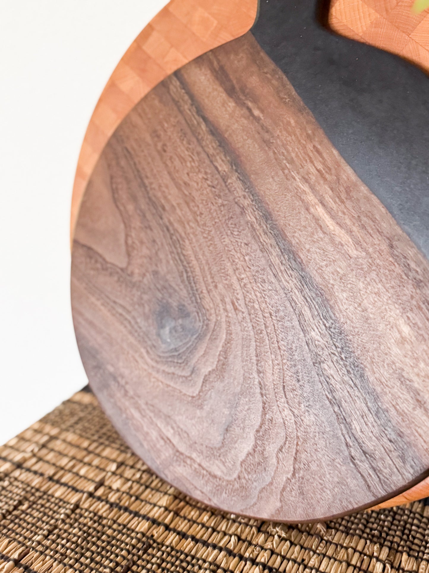 Black Walnut & Epoxy Charcuterie Board