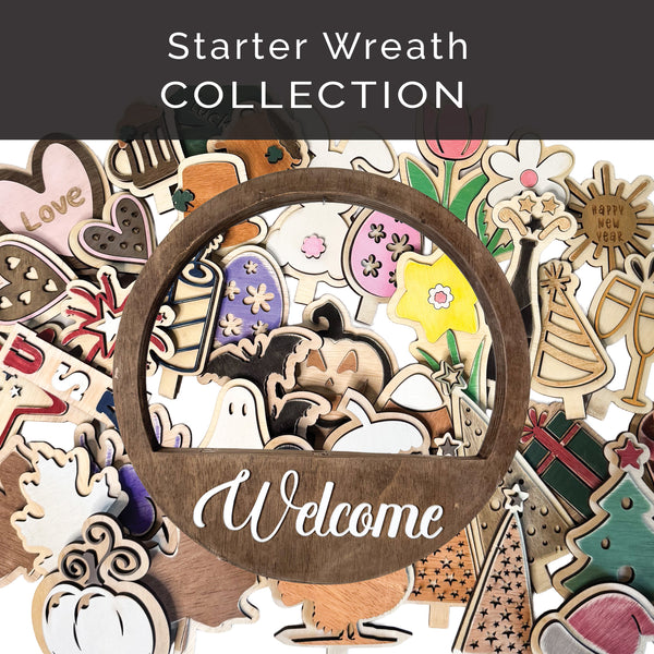 Starter Wreath Bundle - 3 Insert Sets