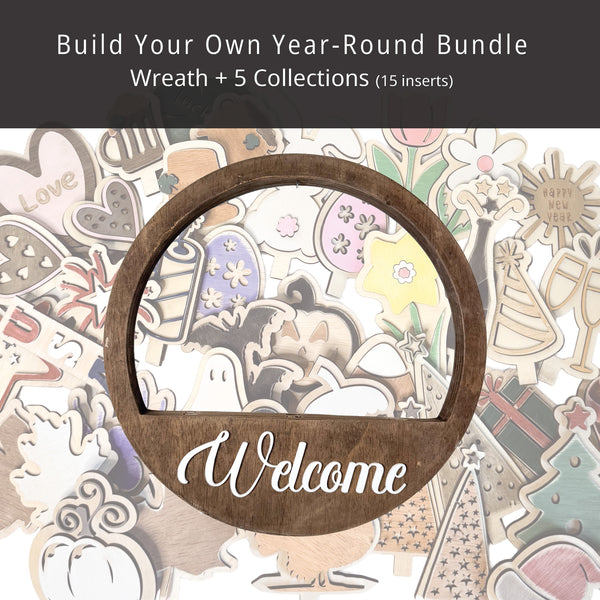Wreath Bundle - 5 Insert Sets