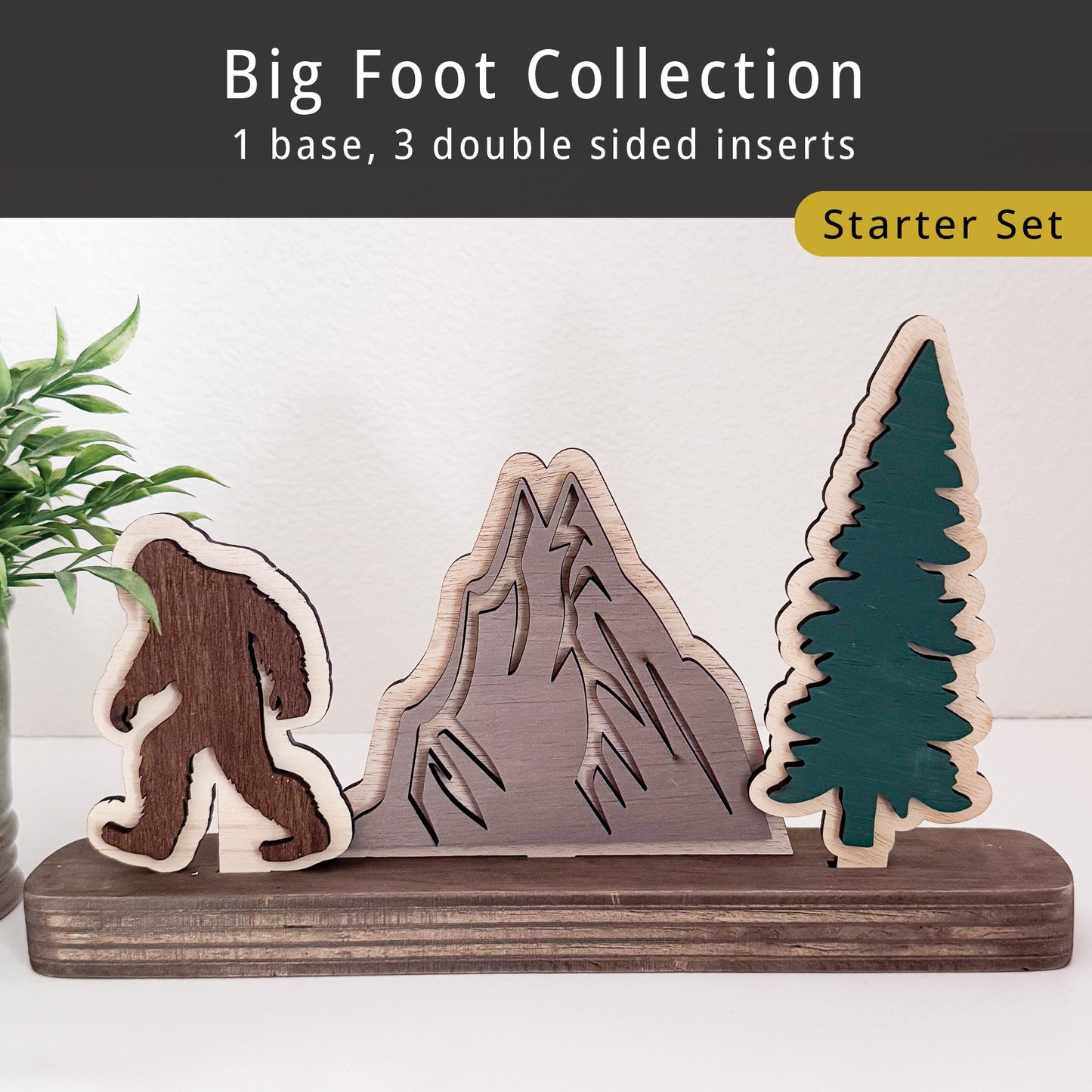 Big Foot Shelf Starter Set