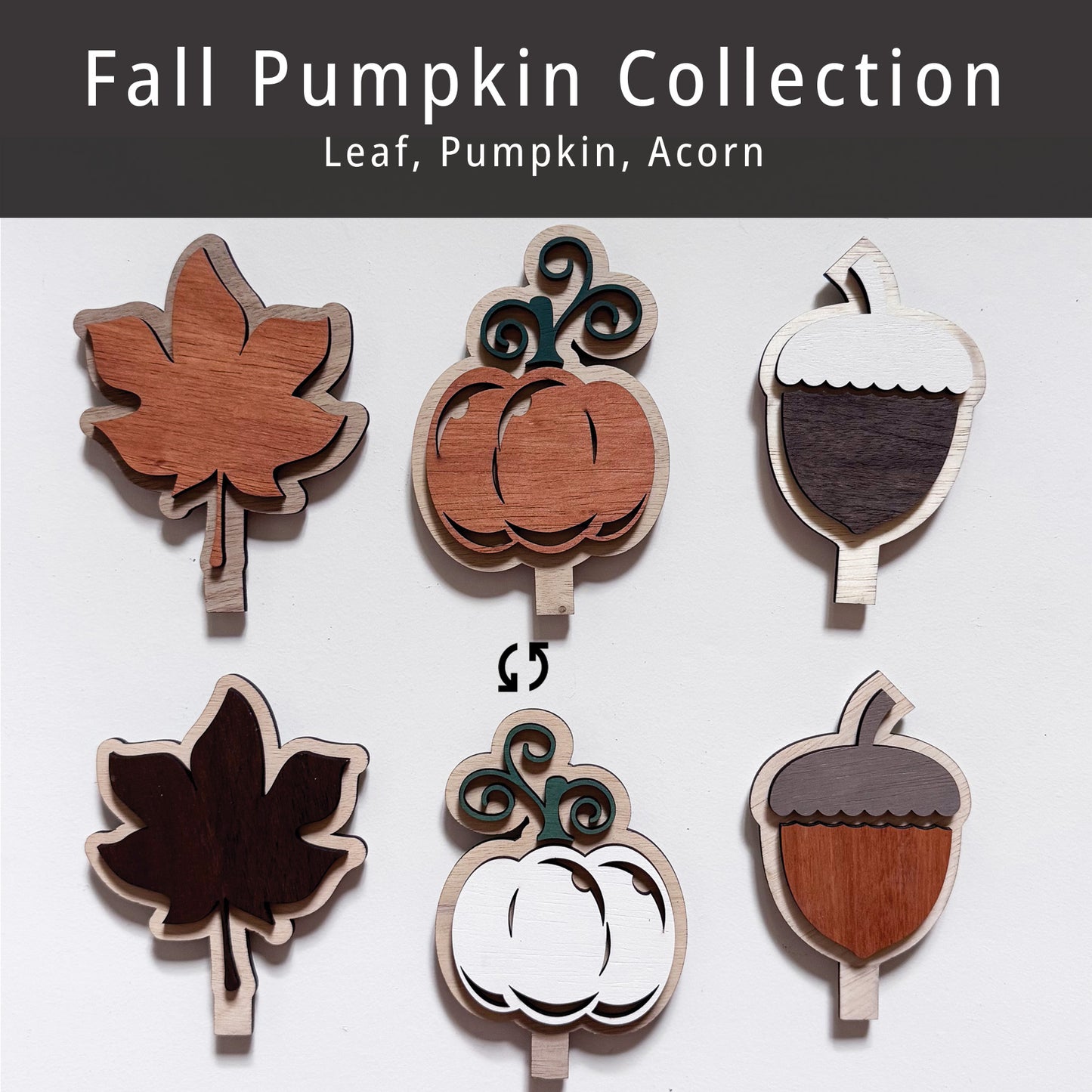 Fall Pumpkin Shelf Starter Set
