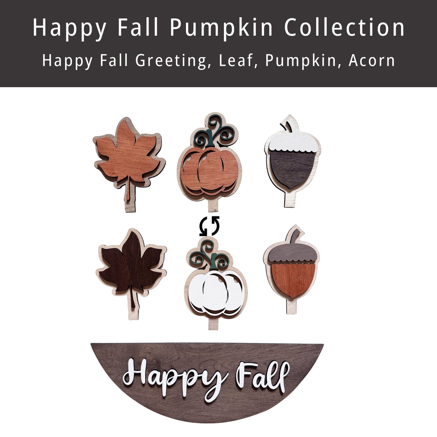 Fall Pumpkin Wreath Starter Set