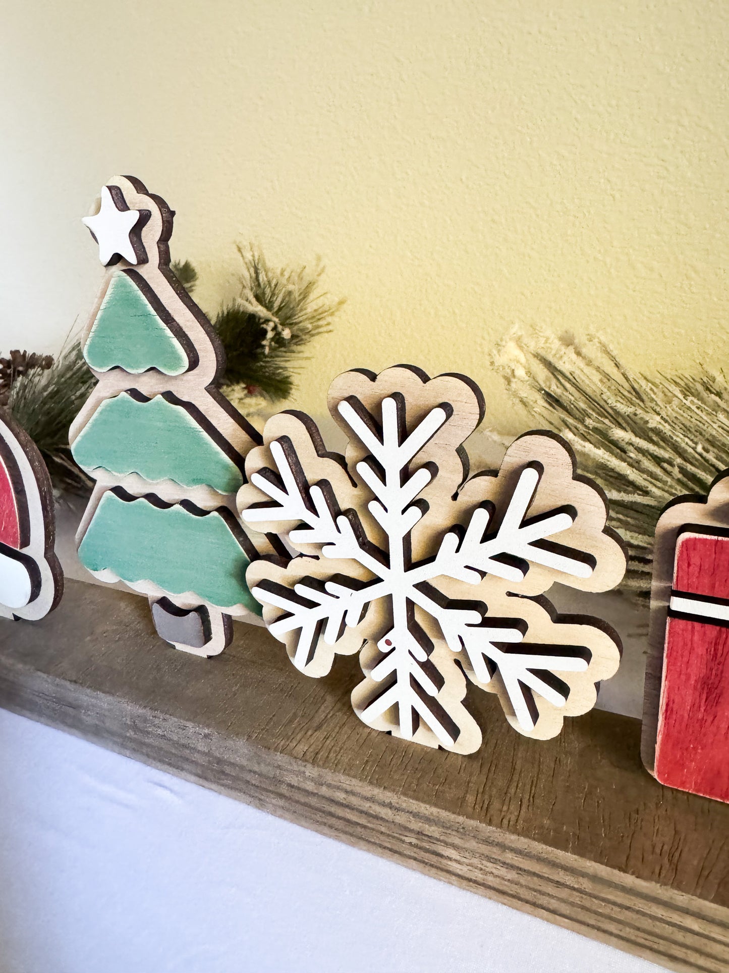 Five-Piece Holiday Collection — All Wood Insert & Base Bundle
