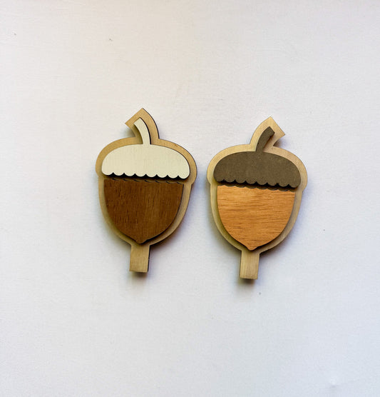 Acorn all wood distressed