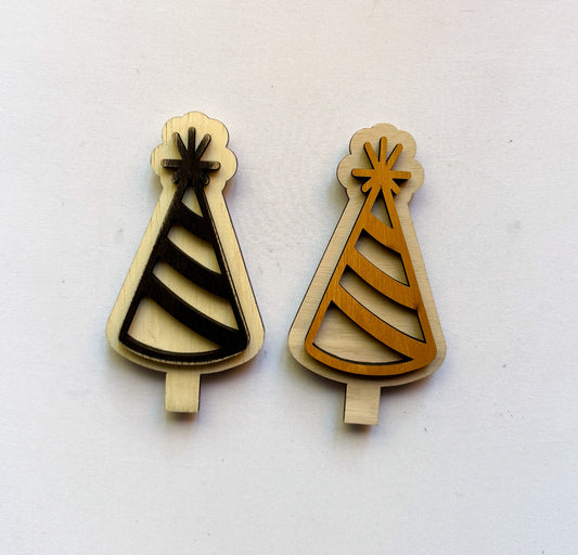 Party Hat - ALL WOOD INSERT
