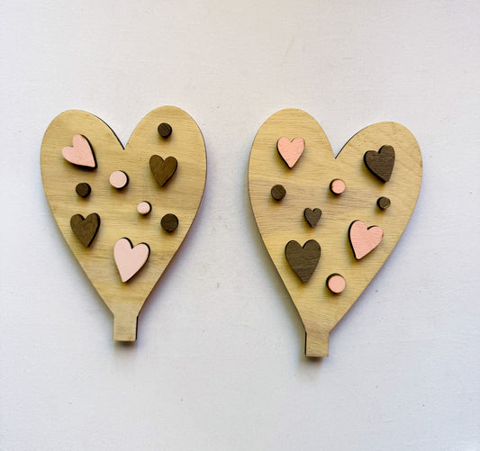 Valentines Day Heart with Mini Hearts