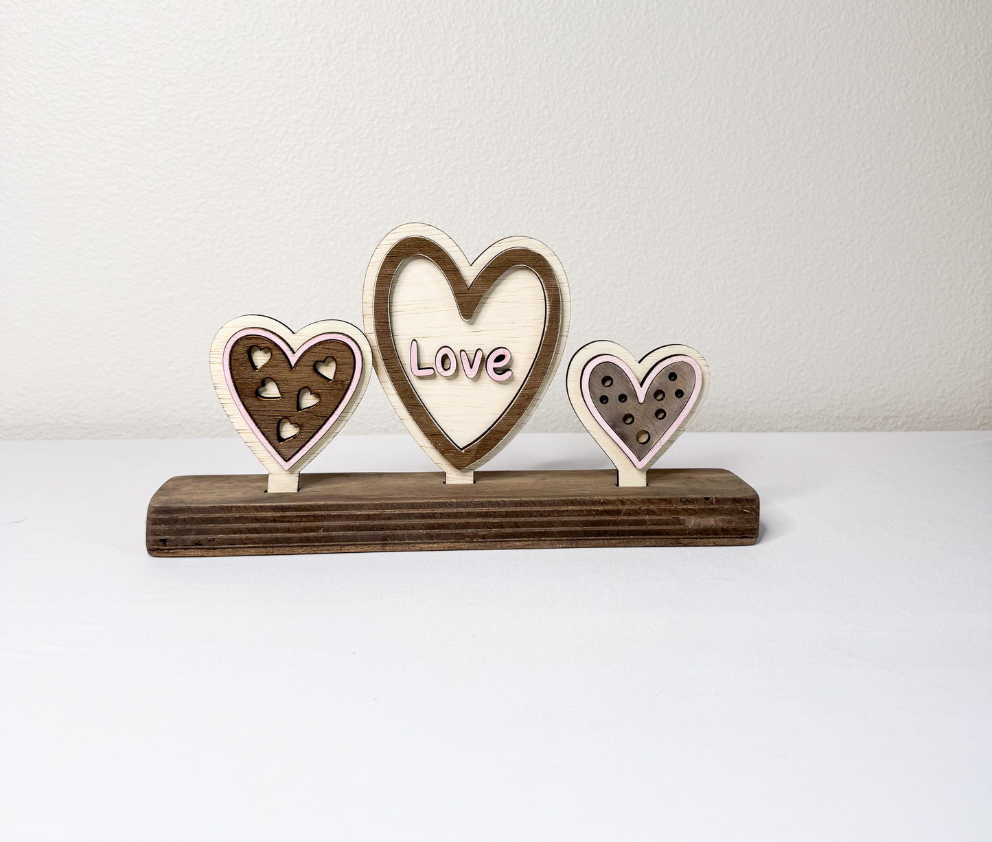 Valentines Day Wood Inserts 3 Piece Bundle