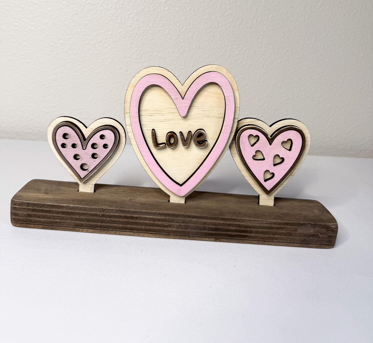 Valentines Day Wood Inserts 3 Piece Bundle