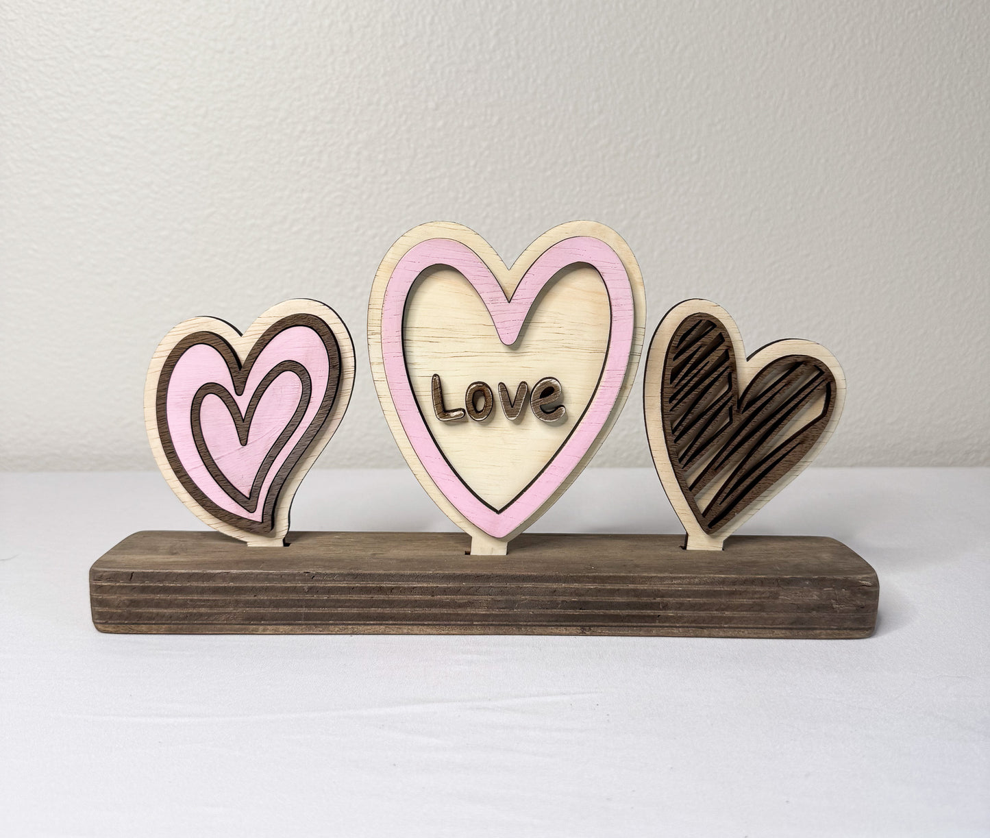Valentines Day Wood Inserts 3 Piece Bundle