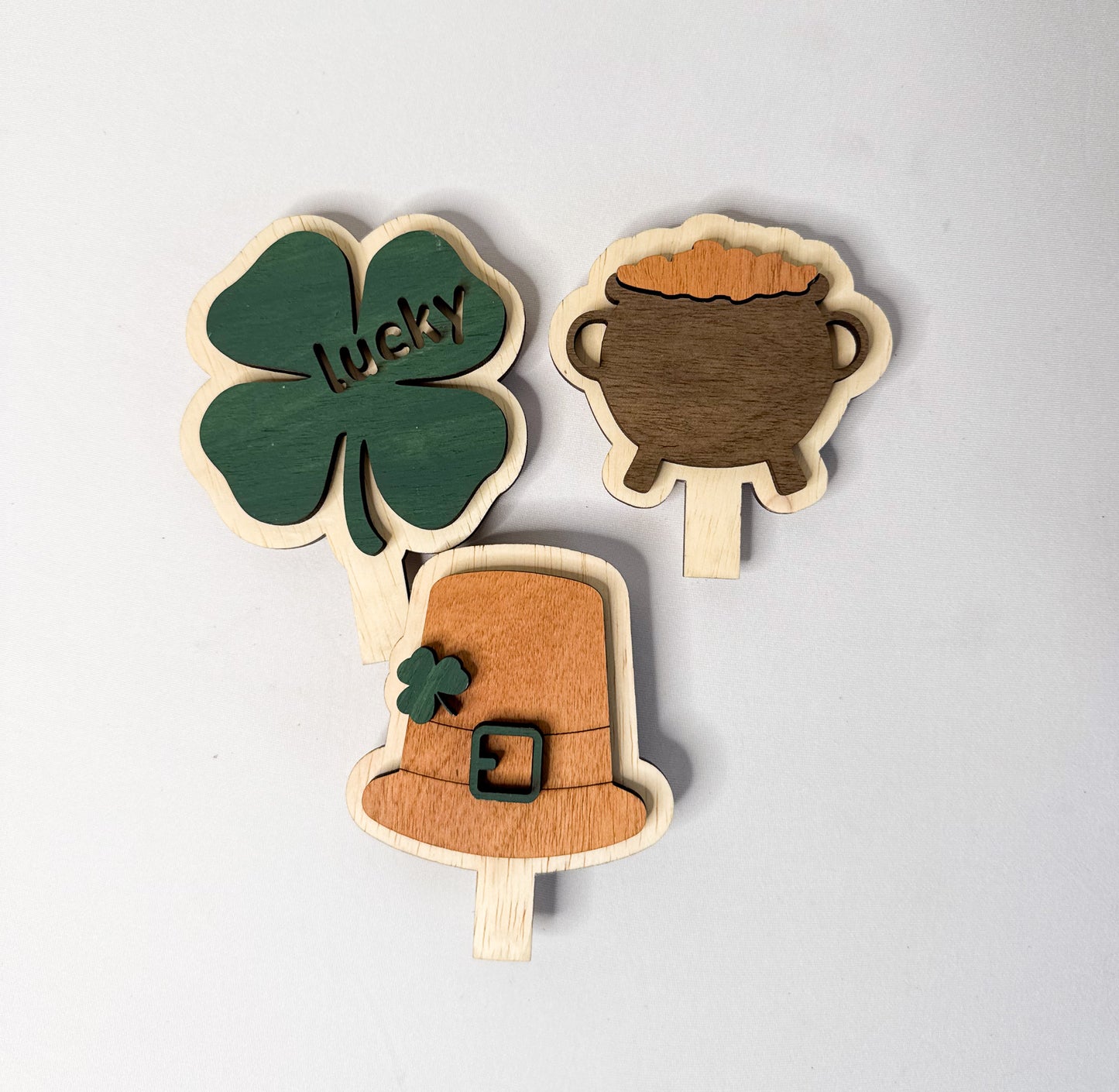 St. Patricks Day Wood Inserts