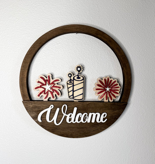 4th of July inserts -  three piece bundles