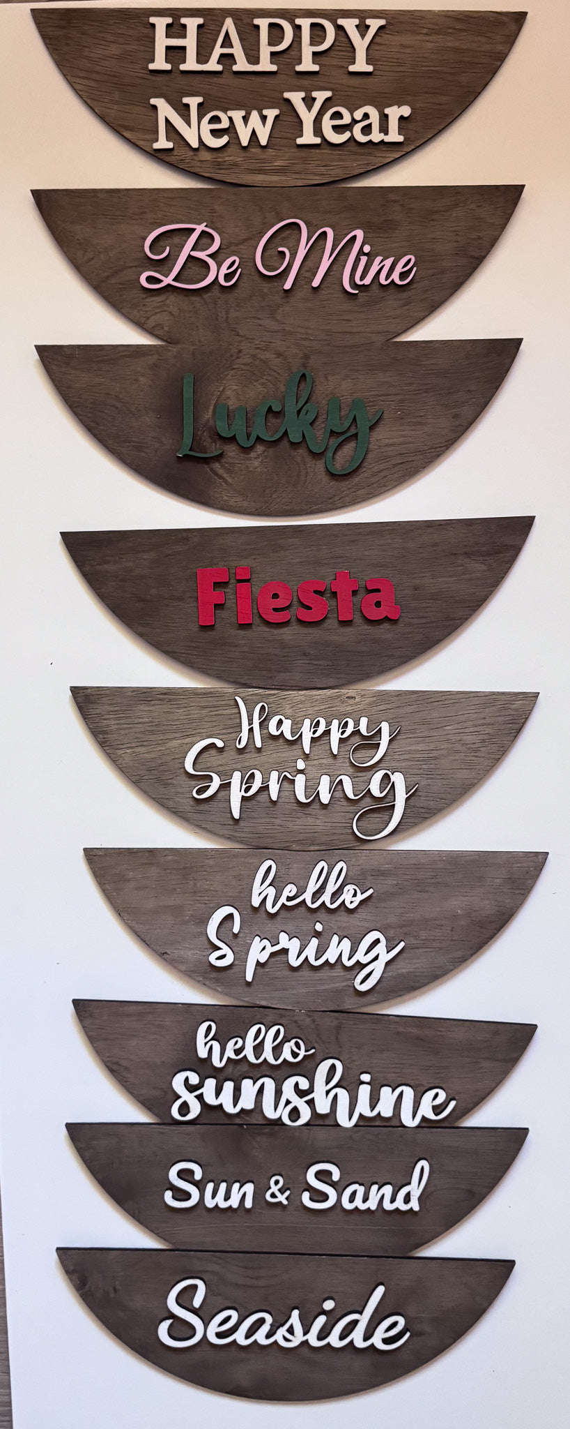 Magnetic Interchangeable Greetings