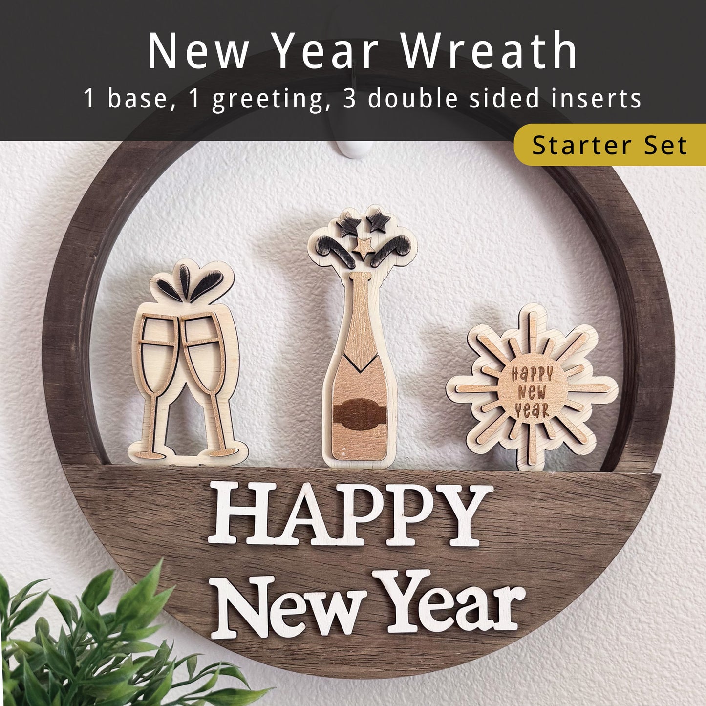 New Years Wreath Starter Set