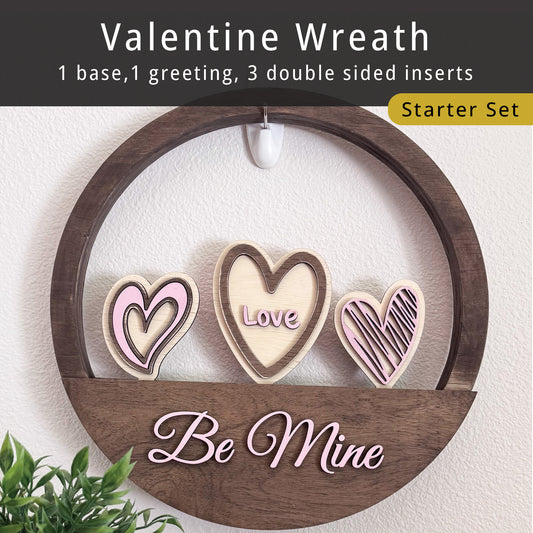 Valentines Wreath Starter Set