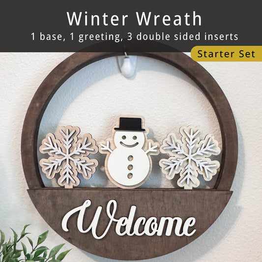 Winter Wreath Starter Set