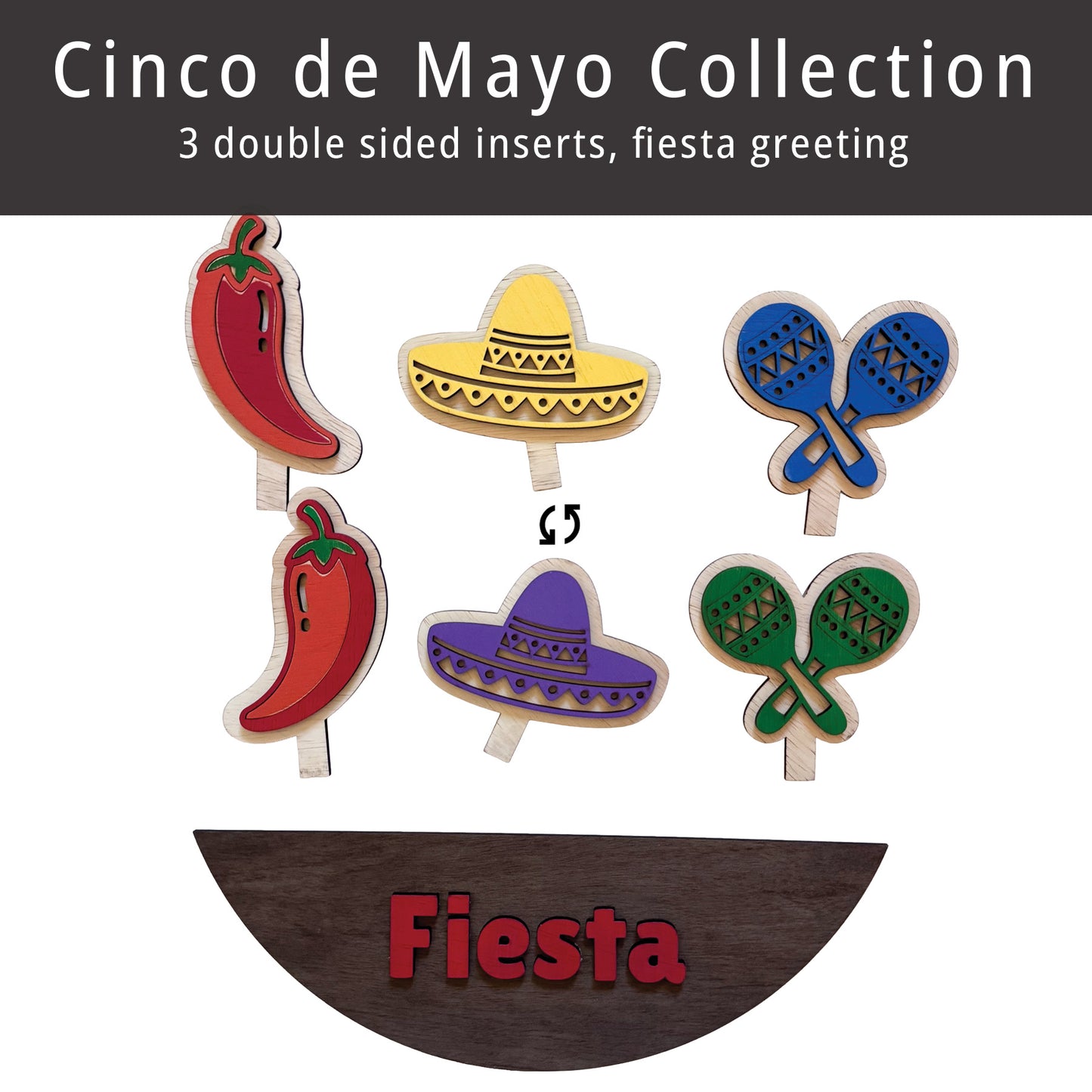 Cinco de Mayo Wreath Starter Set