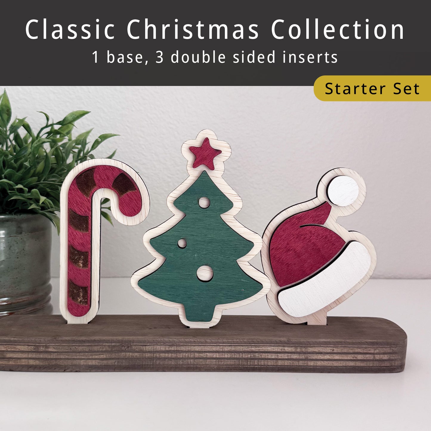 Classic Christmas Shelf Starter Set