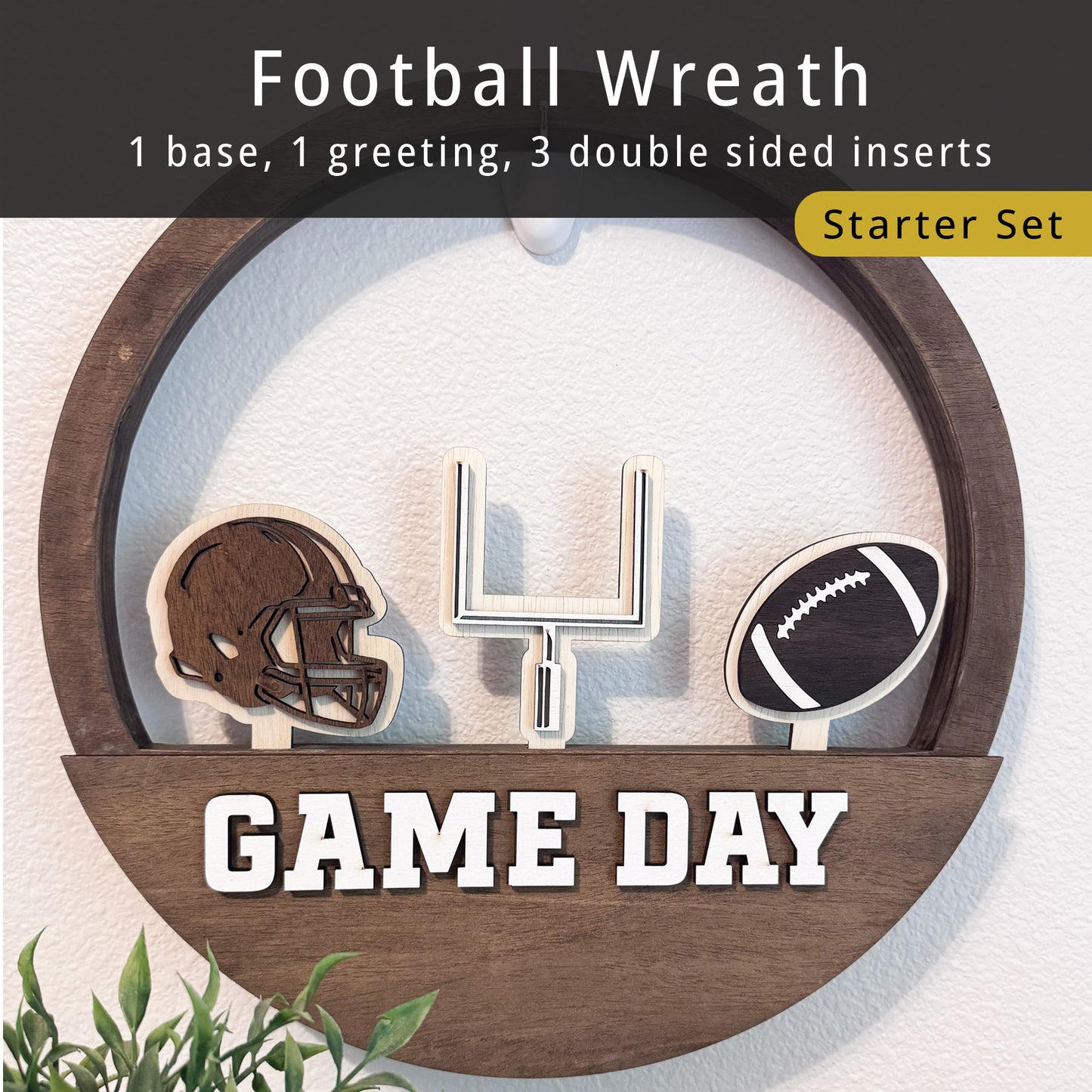 Football Wreath Starter Set