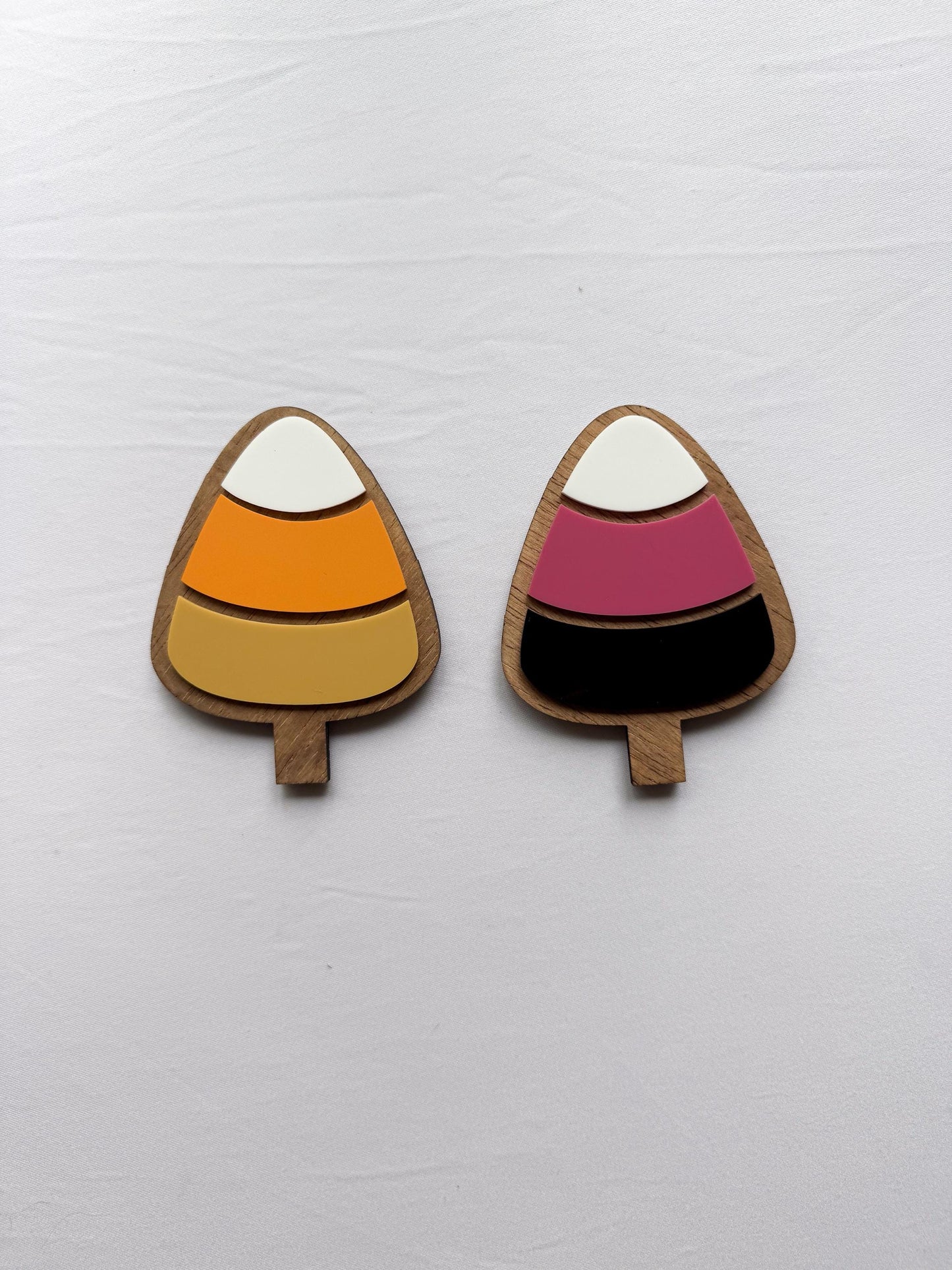 Halloween - Inserts only - Base sold separately - Candy Corn, Bats, Spiders, Cat