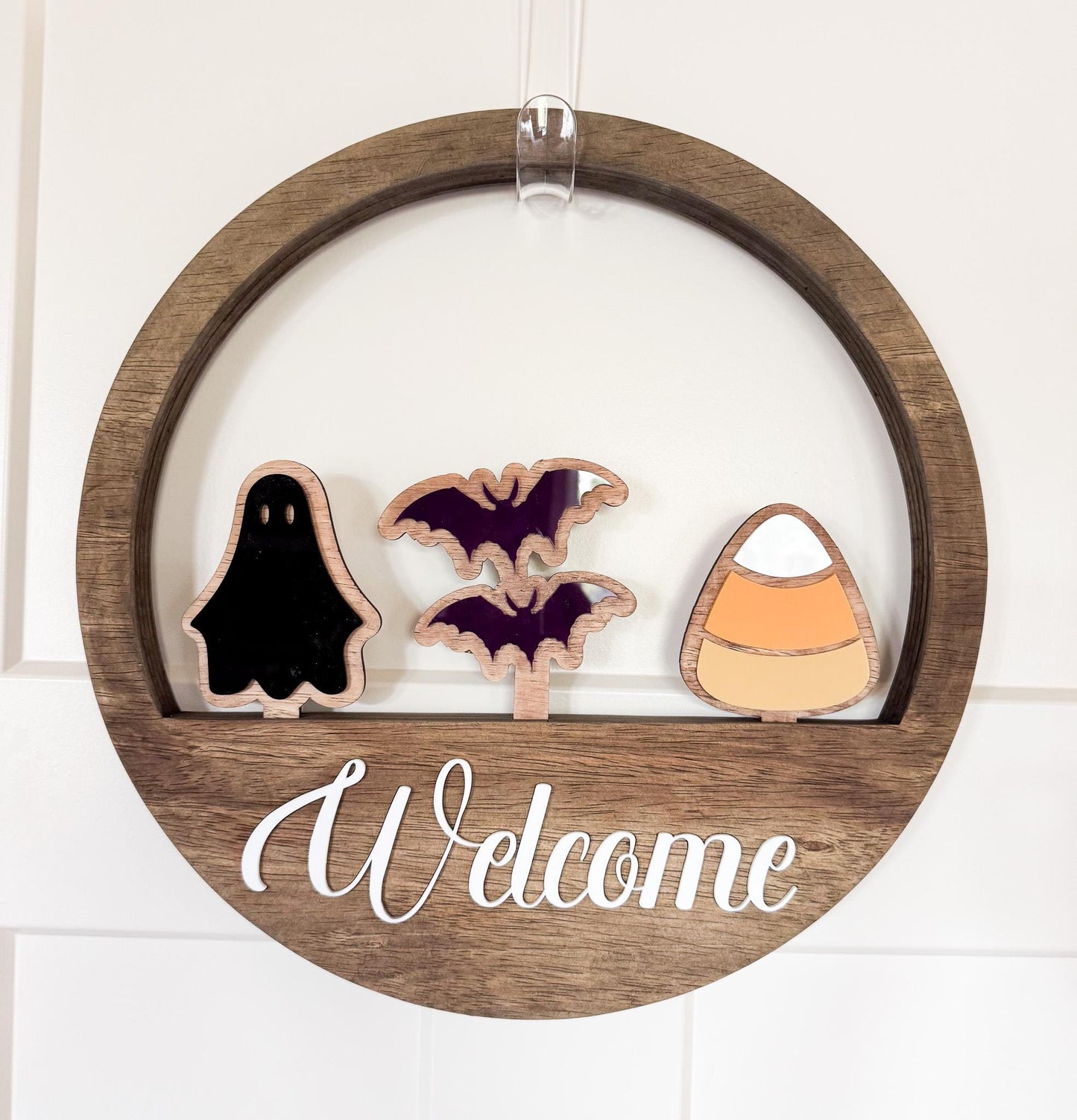 Halloween - Inserts only - Base sold separately - Candy Corn, Bats, Spiders, Cat