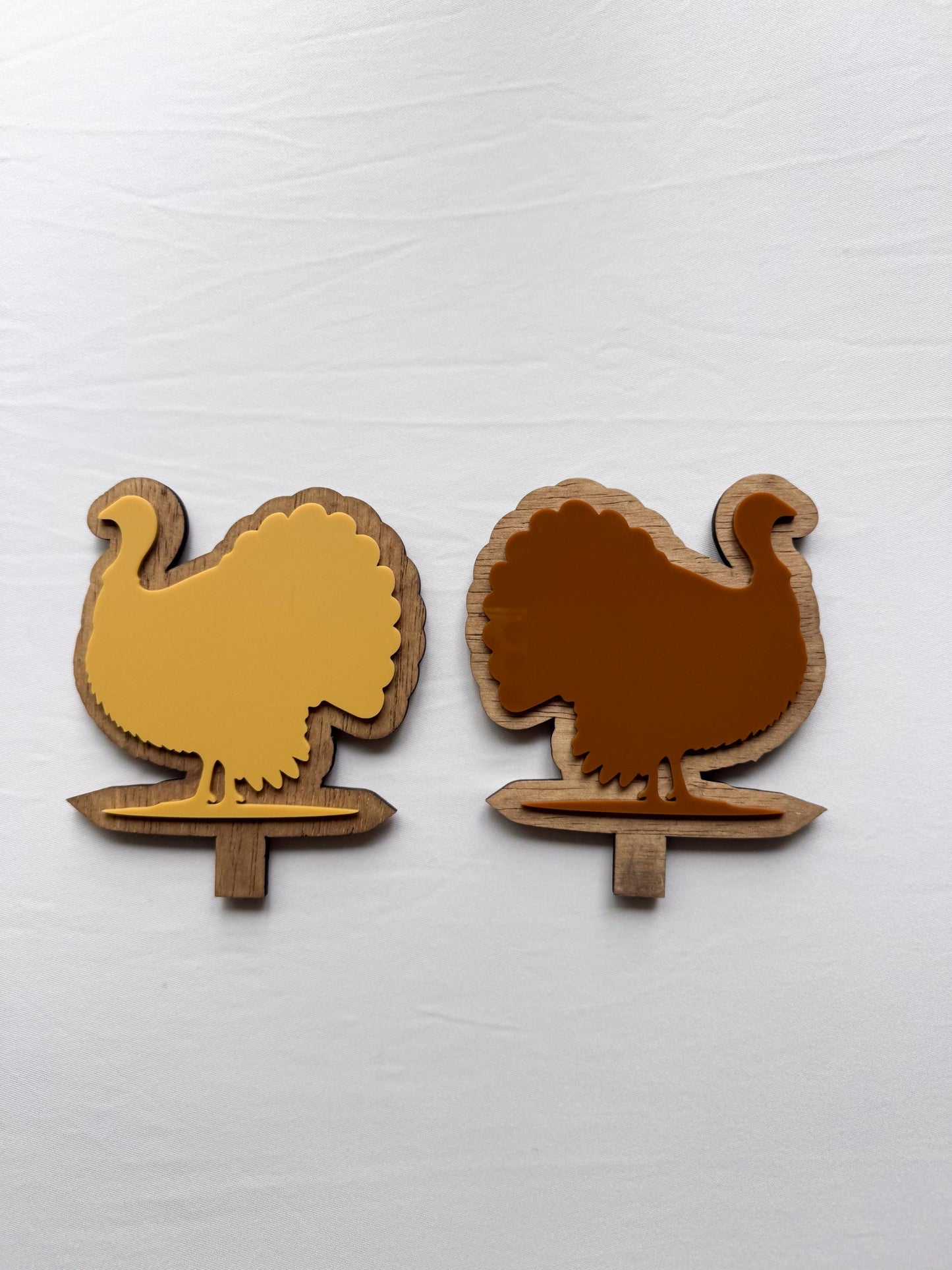 Thanksgiving Inserts  Fall Leaves, Turkey, Pumpkin, Acorn Decor