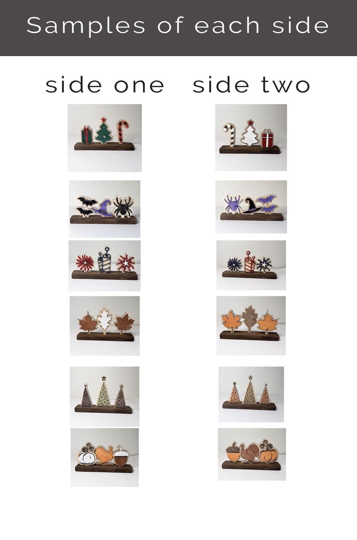 New Years Eve Wood Inserts, Happy New Year Decor, Champagne Party Decor, Interchangeable Shelf Sitter, Tiered Tray Holiday Decor