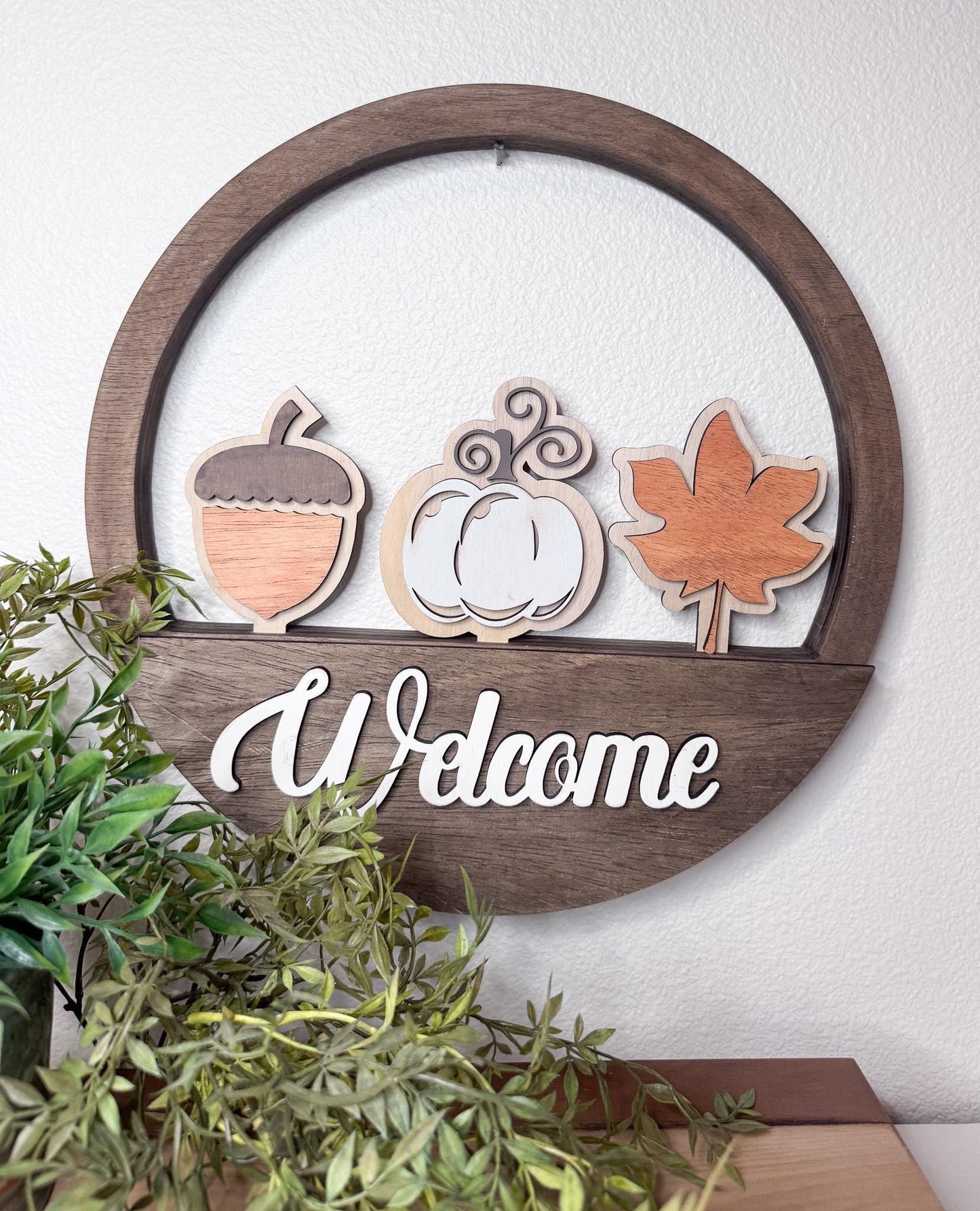 Thanksgiving and Fall Inserts - Leaves, Pumpkin, Acorn and Turkey