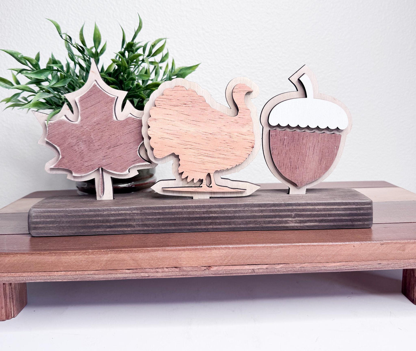 Thanksgiving and Fall Inserts - Leaves, Pumpkin, Acorn and Turkey