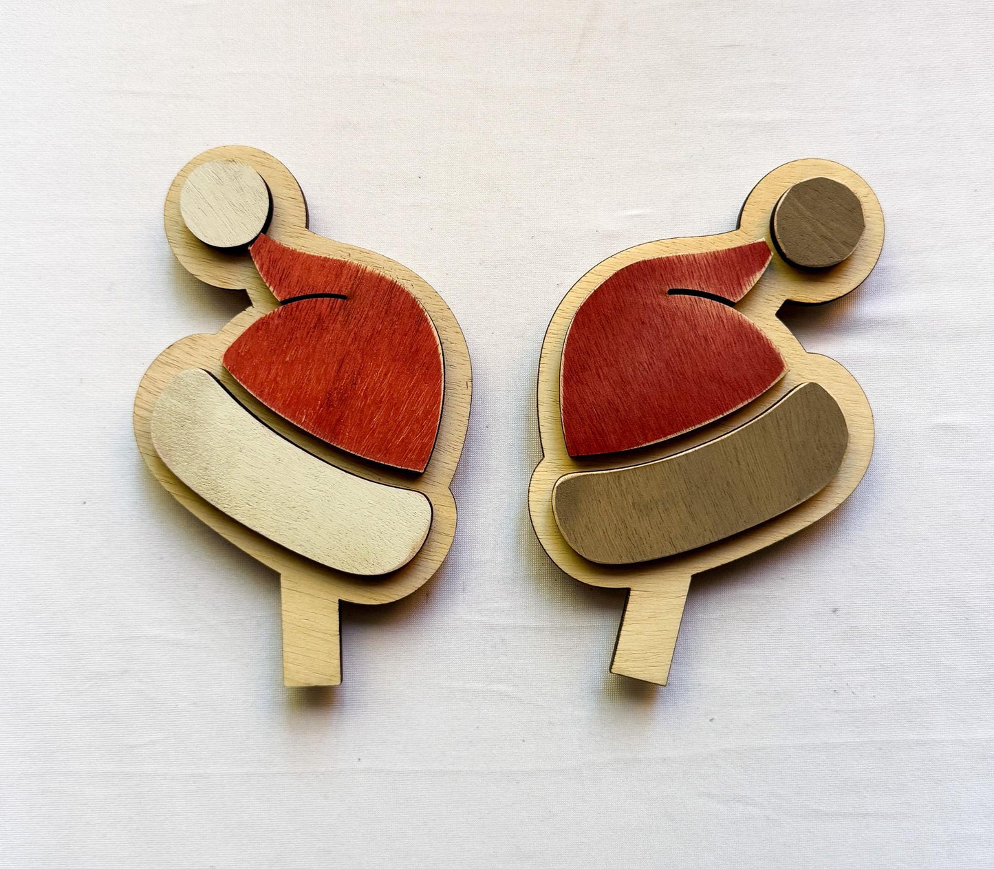 Christmas Interchangeable Inserts  Snowman, Present, Santa Hat, Candy Cane, Trees, Snowflakes