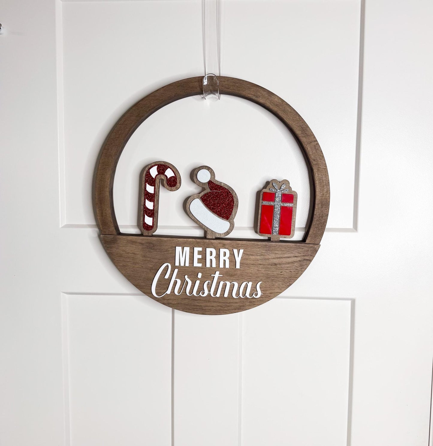Christmas Door Hanger Bundle - Inserts + Door Hanger Base