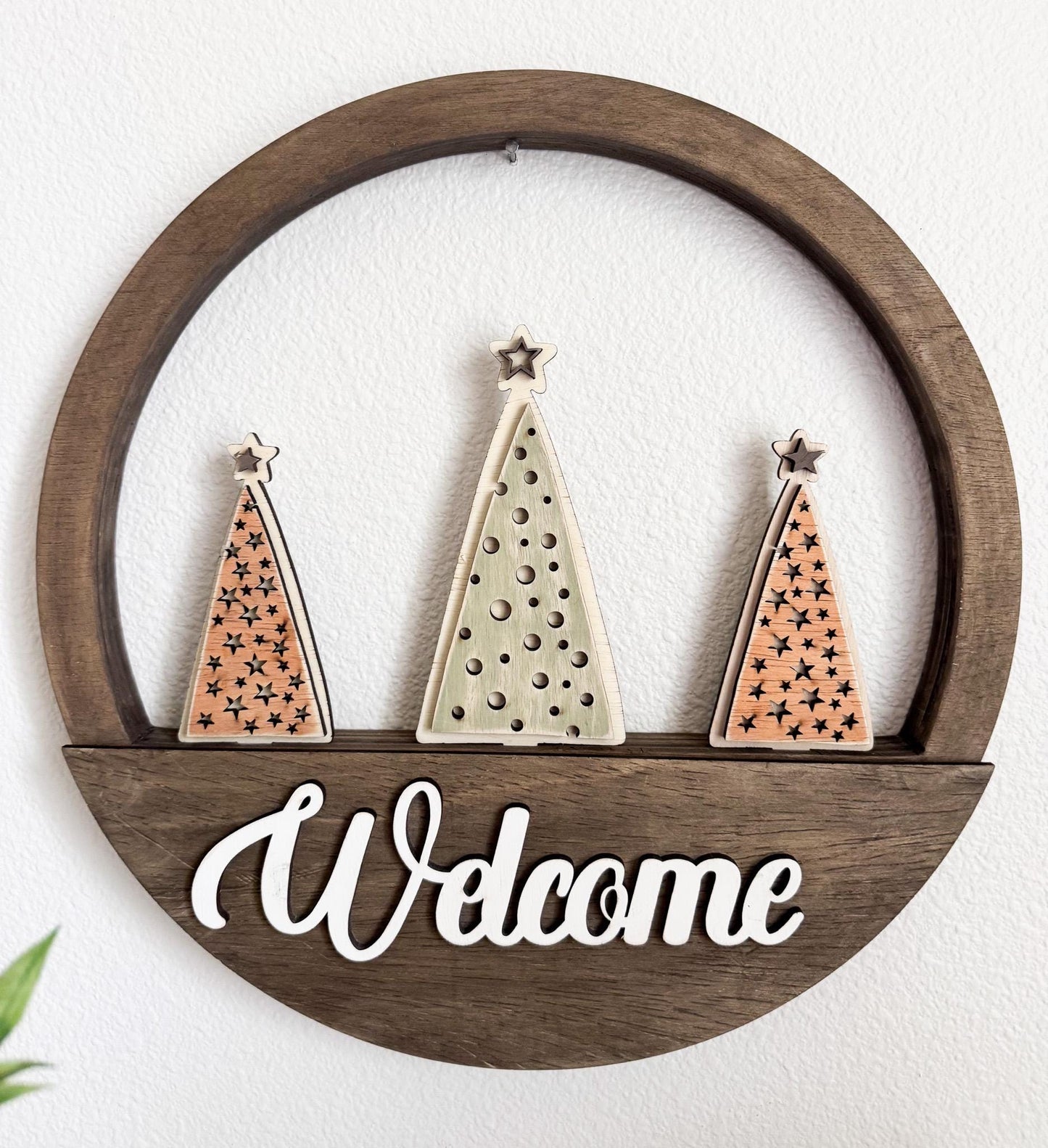 Rustic Trees and Christmas Trees wood inserts.