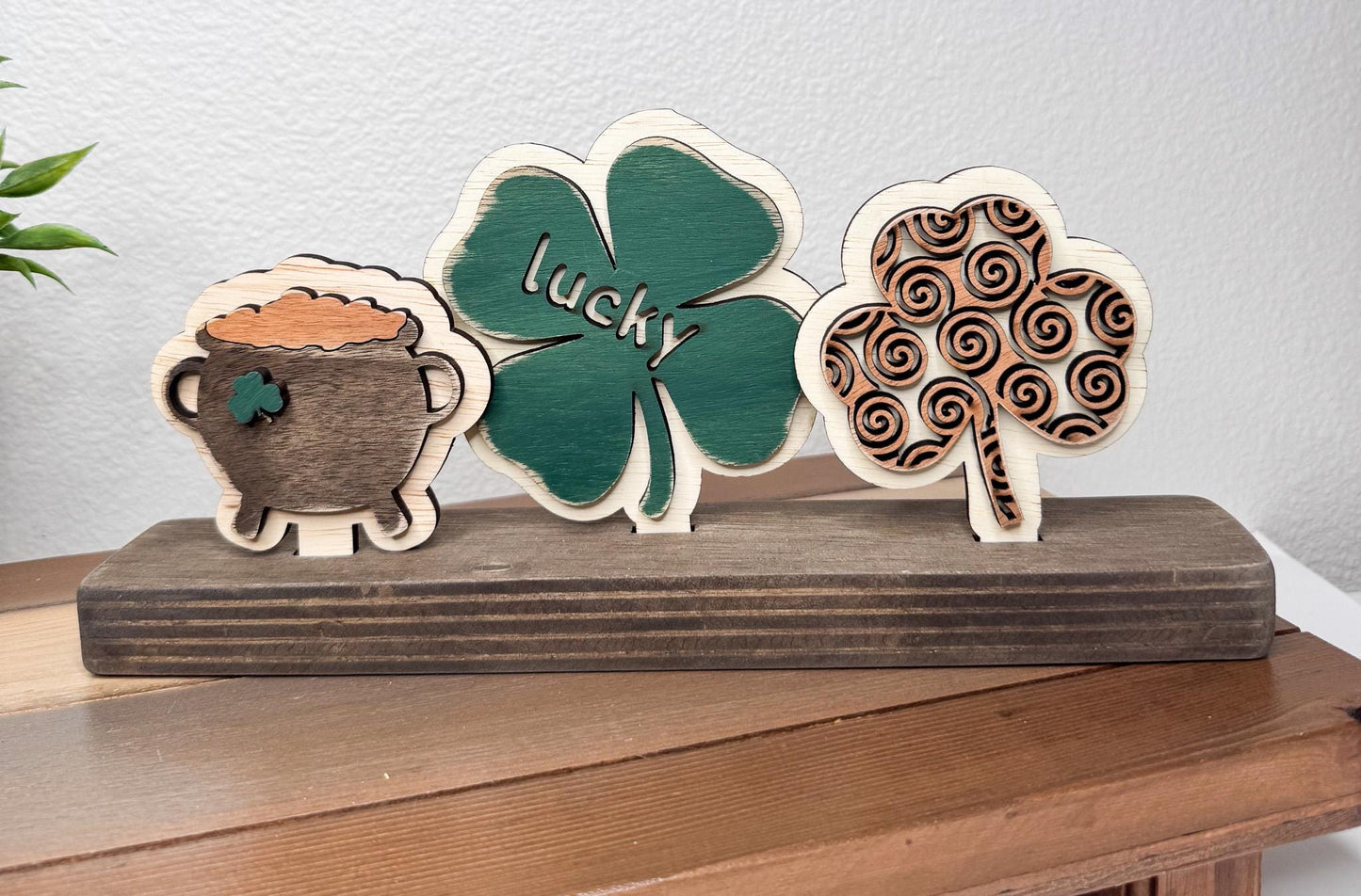 St. Patricks Day Wood Inserts
