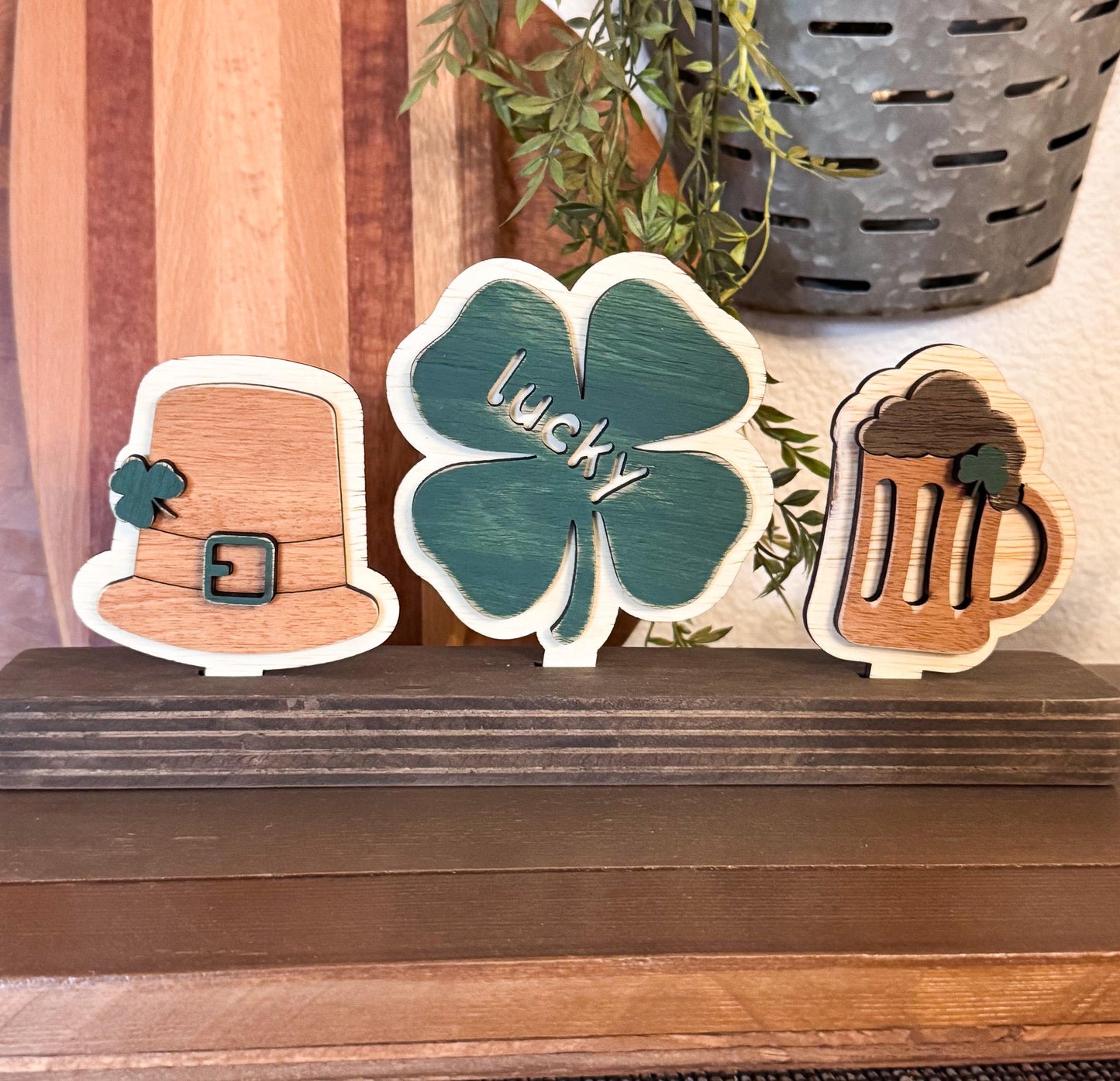 St. Patricks Day Wood Inserts