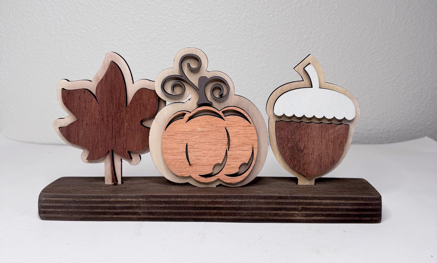 Thanksgiving and Fall Inserts - Leaves, Pumpkin, Acorn and Turkey