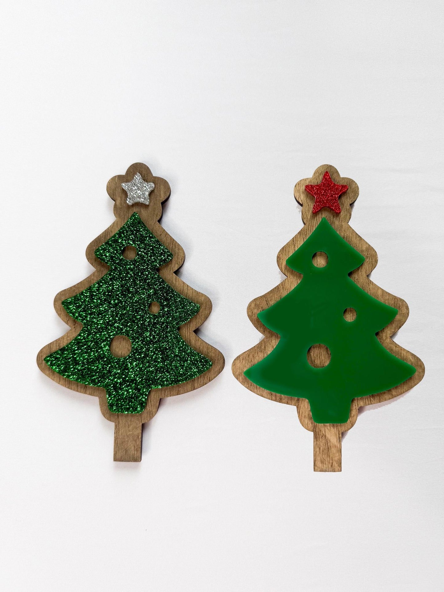 Interchangeable Christmas Door Hanger  Rustic Wood Holiday Sign with Inserts