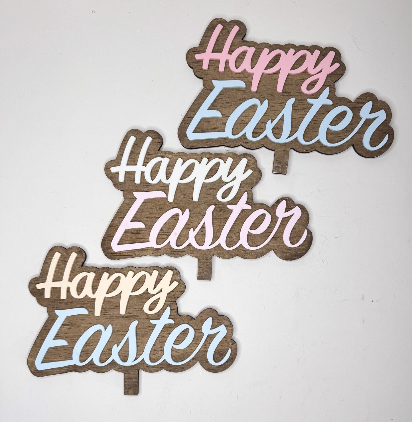 Happy Easter Spring Decor, He is Risen decor inserts.