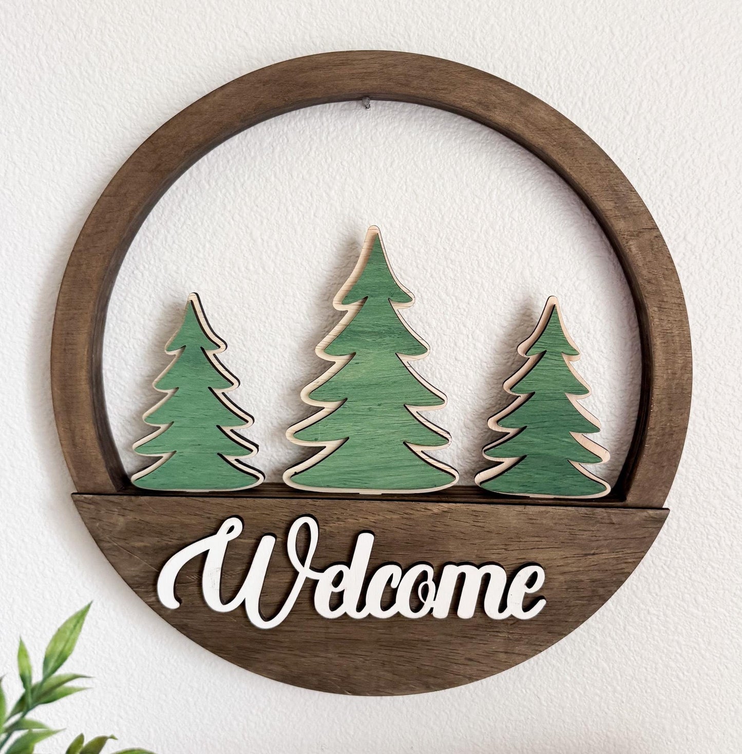 Rustic Trees and Christmas Trees wood inserts.