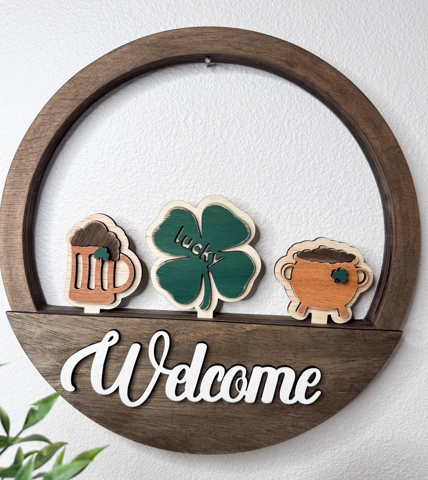St. Patricks Day Wood Inserts